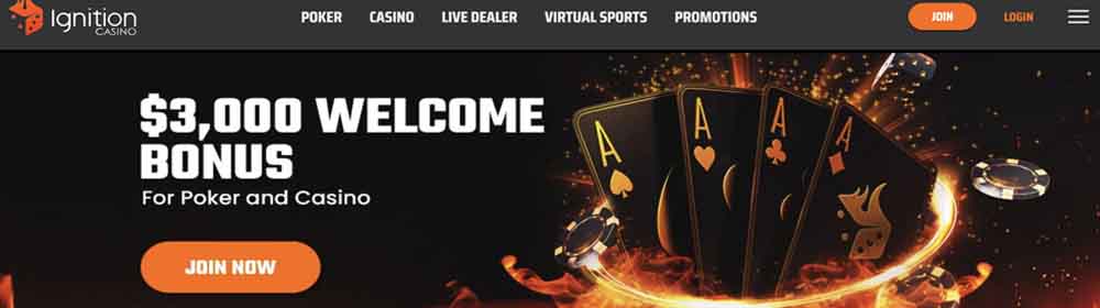 Ignition casino cover